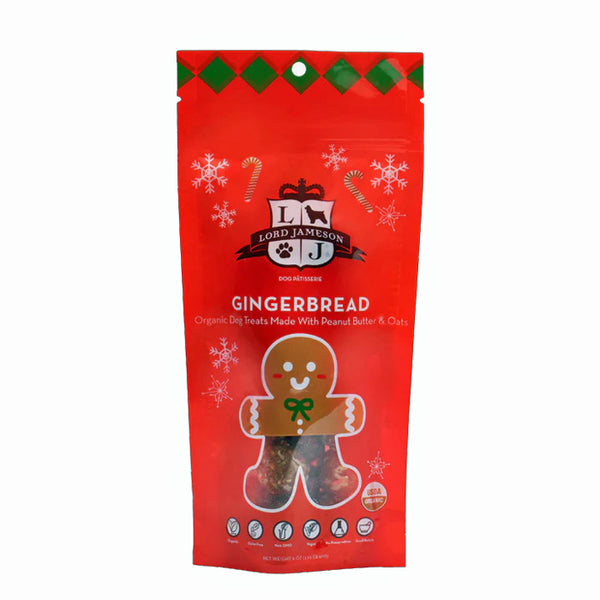 Gingerbread Organic Soft Dog Treats