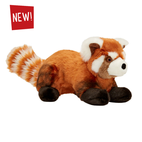 Archie Red Panda Plush Toy