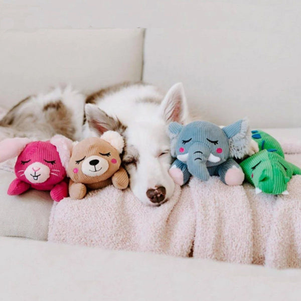 Snoozies with Slient Squeaker - 4 styles