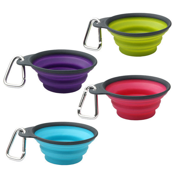 Collapsable Travel Bowl with Carabiner