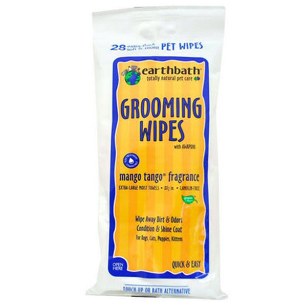 Earthbath Grooming Wipes Travel Size<br>for dogs