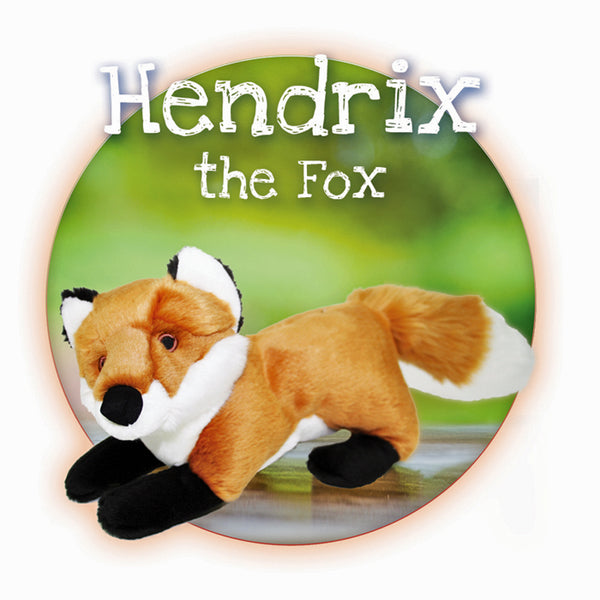 Hendrix the Fox Plush Dog Toy – Fun Time Dog Shop