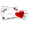 Dog Magnets - 2 in 1 Frame & Magnet Set