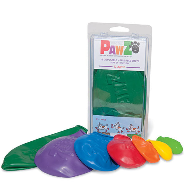 PawZ Natural Rubber Dog Boots