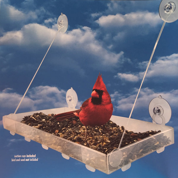 Platform Window Bird Feeder