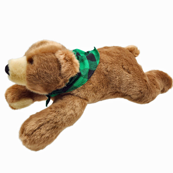 Stan Bear Holiday Plush Dog Toy