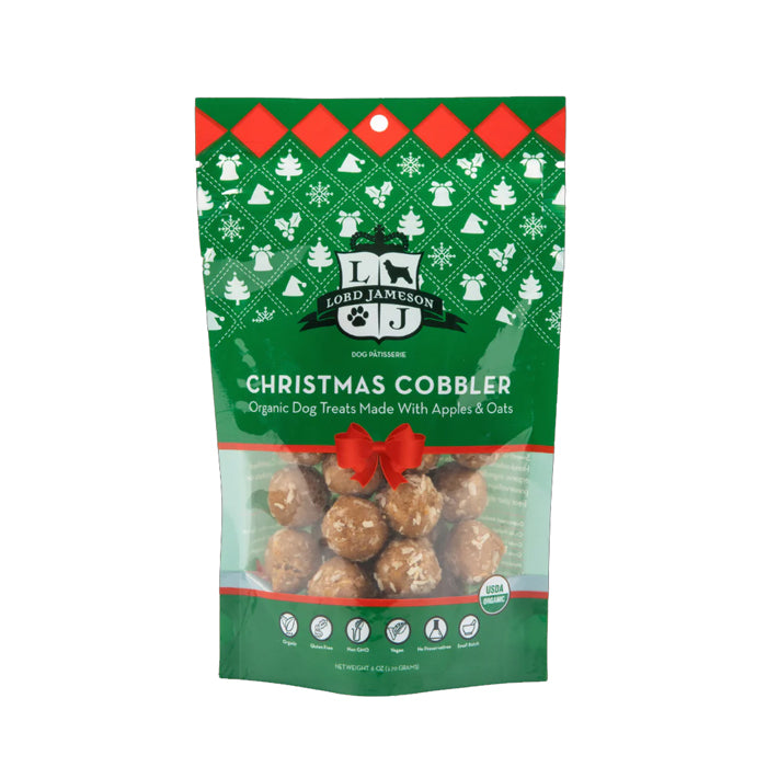 Christmas Cobbler Organic Soft Dog Treats