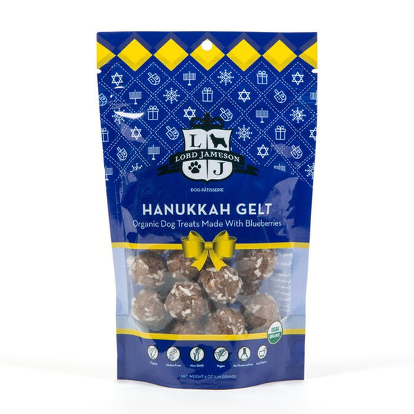 Hanukkah Gelt for Dogs - Organic Soft Treat