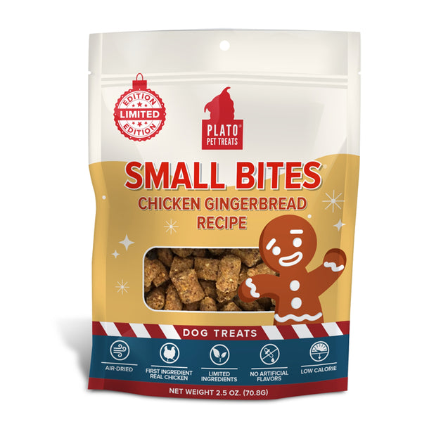Small Bites Chicken Gingerbread<br>Holiday Treats