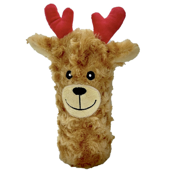 Christmas Squeaky Reindeer Bottle