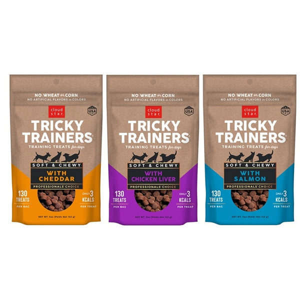 Tricky Trainers Chewy Treats<br>3 flavors