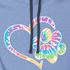 Tie-Dye Heart Sweatshirt