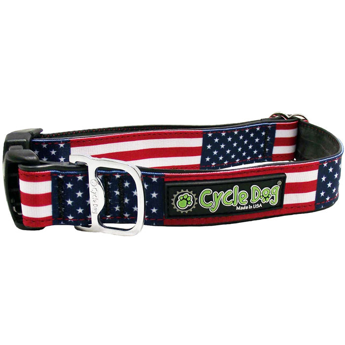 Stars & Stripes Waterproof<br>Dog Collar & Leash