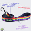 Rainbow Pride Waterproof<br>Dog Collar & Leash Collection