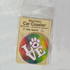 Absorbent Stone Coasters for Car or Home - 6 designs