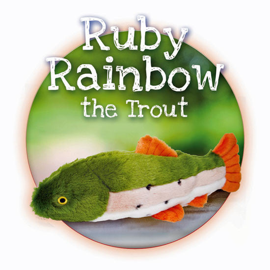 Rainbow Trout Ruby Plush Toy