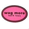 Dog Stickers - Wag More Bark Less