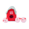 Zippy Burrow Pig Barn<br>with Bubble Babiez