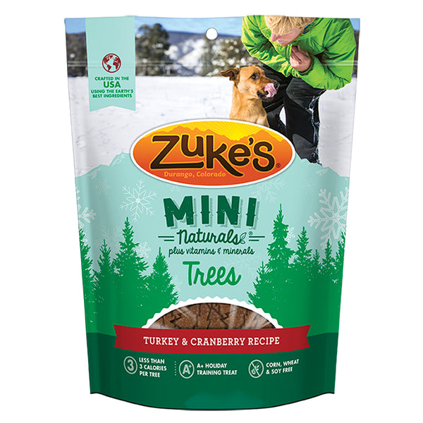 Zuke's Mini Naturals Trees - Turkey with Cranberry Recipe